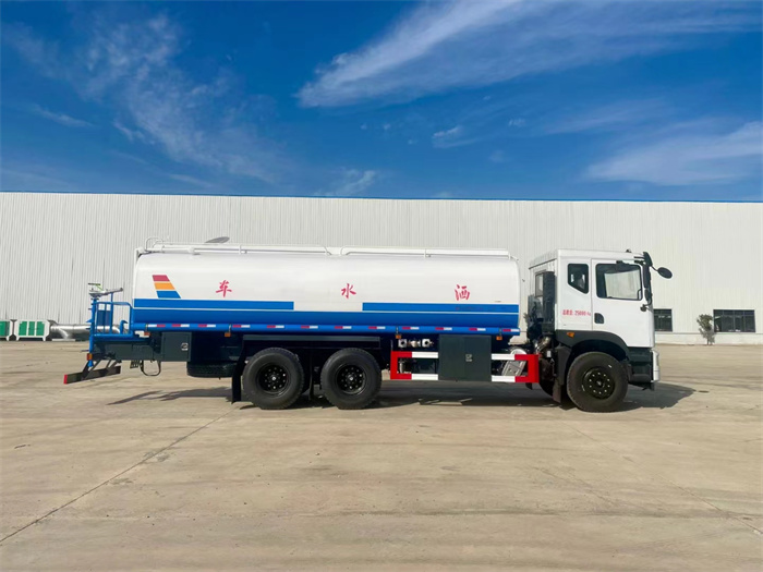 國六東風華神T5后雙橋20噸灑水車