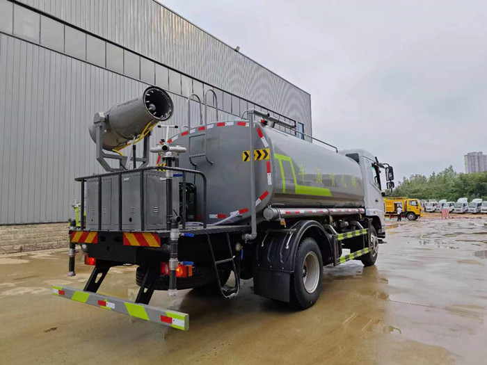 國六東風華神F5 12方霧炮車_12噸霧炮車_12方抑塵車_程力專用汽車